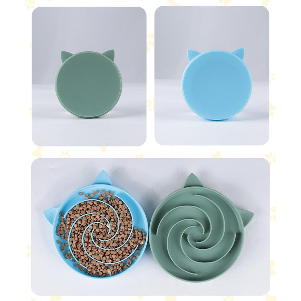 Cute Pet Slow Feeder Bowl Prev - Food Storage Safety ulasan dan harga