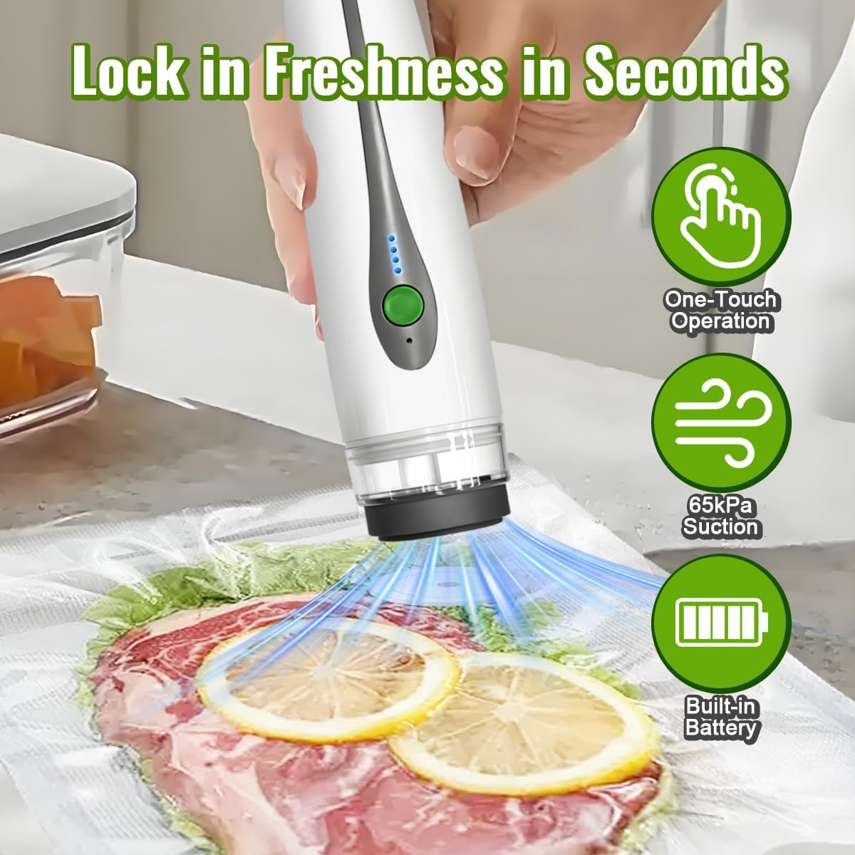 Automatic Mini Vacuum Sealer P - Food Storage Vacuum ulasan dan harga