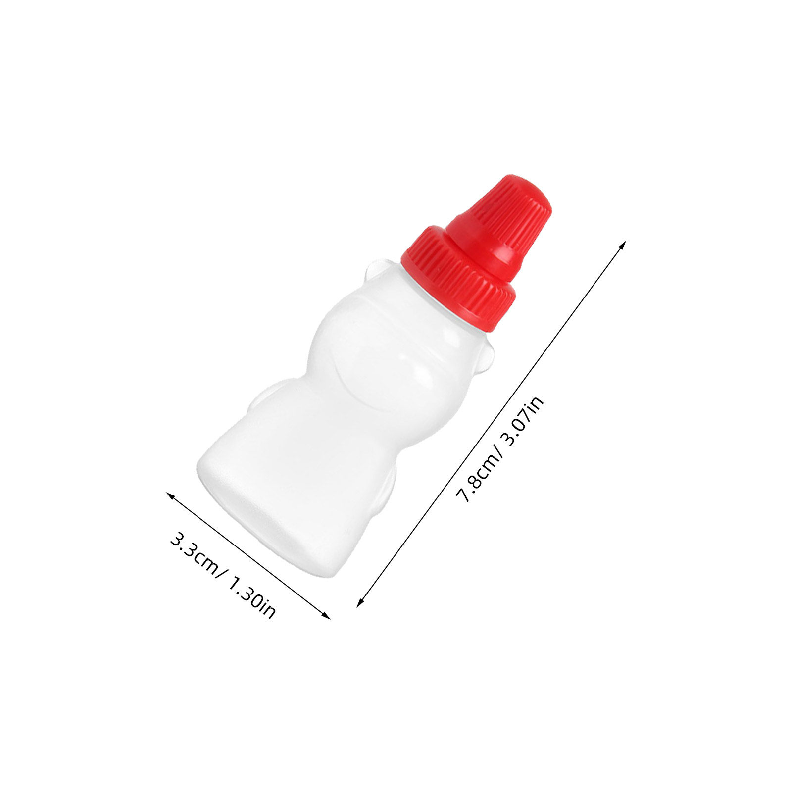 8Pcs Mini Bear Condiment Bottl - Salad Dressing Bottle ulasan dan harga