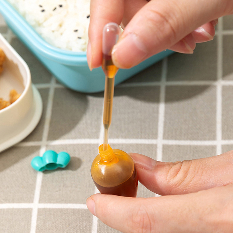 3/4pcs Mini Condiment Squeeze  - Salad Dressing Bottle ulasan dan harga