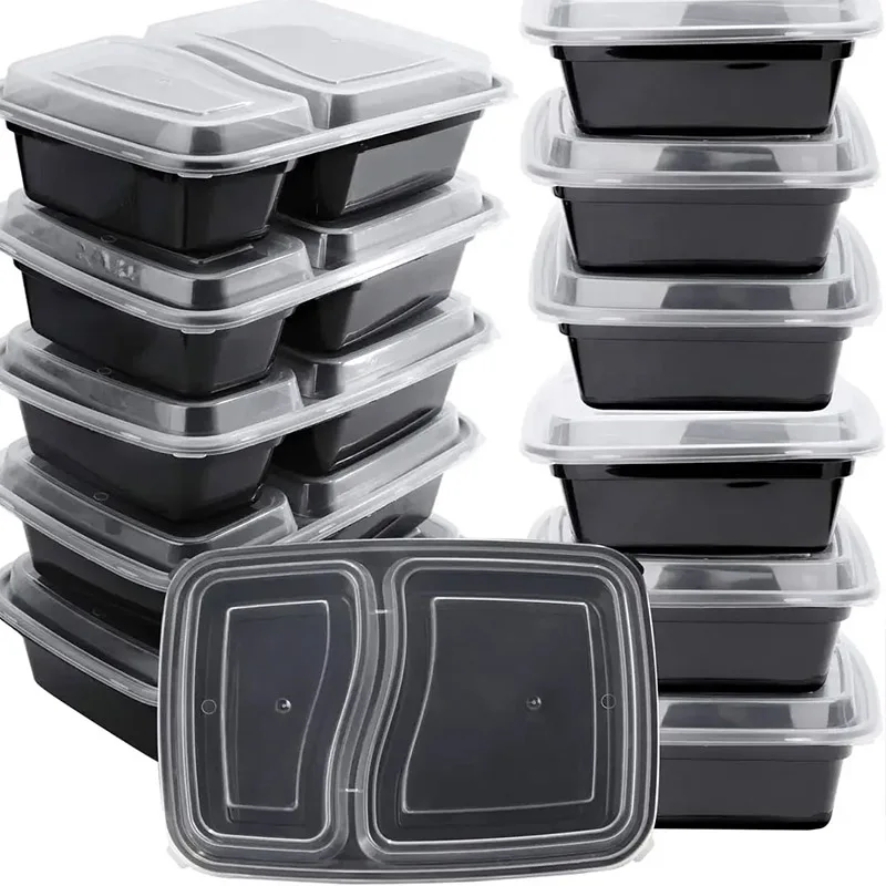 10 Sets Disposable Food Boxes  - Food Storage Safety ulasan dan harga
