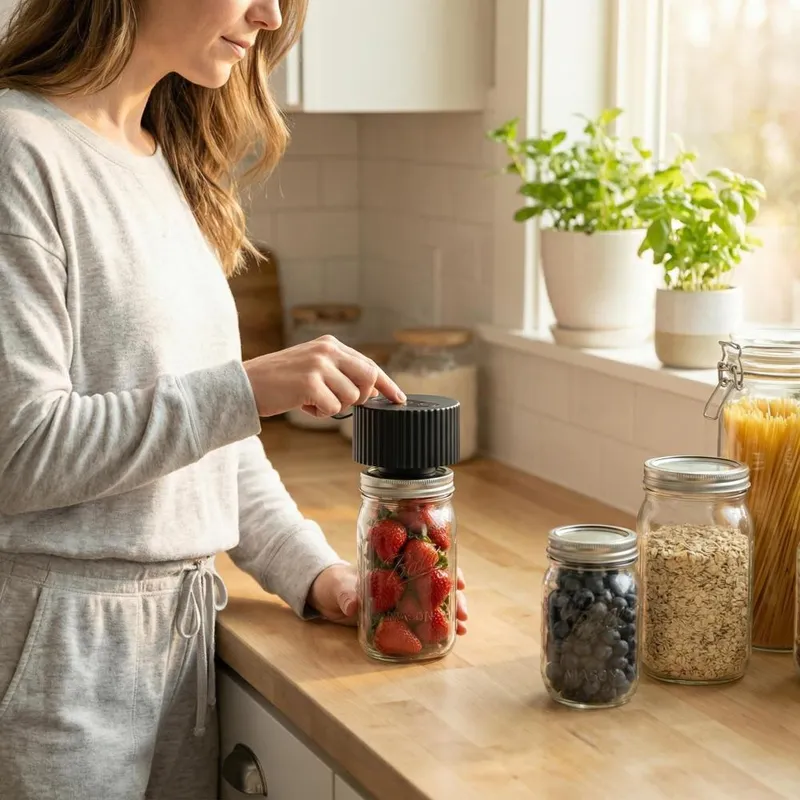 Electric Mason Jar Vacuum Seal - Food Storage Vacuum ulasan dan harga