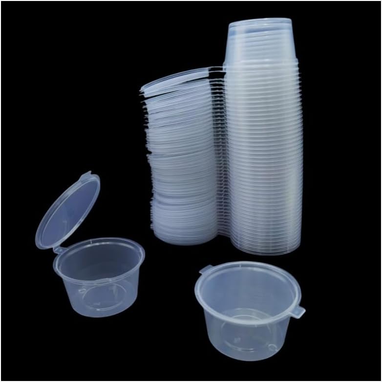 Disposable Clear Plastic Sauce - Food Storage Safety ulasan dan harga