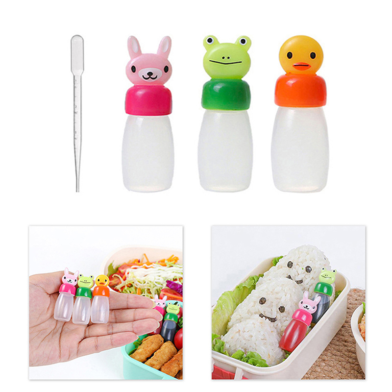 1-7pcs Mini Seasoning Sauce Bo - Salad Dressing Bottle ulasan dan harga