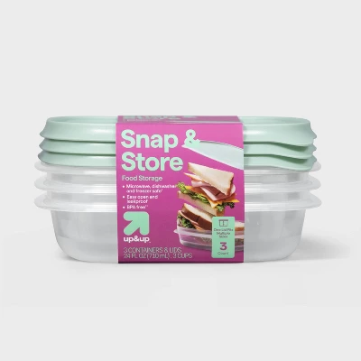 2026 New 3 Pack 24oz Square Fo - Food Storage Freezer ulasan dan harga